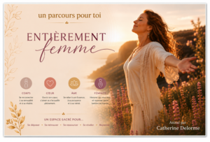 Entièrement femme, un parcours en ligne